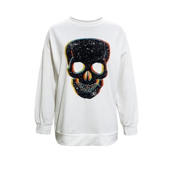 Graphic Round Neck Dropped Shoulder T-Shirt - Picture 7 of 14